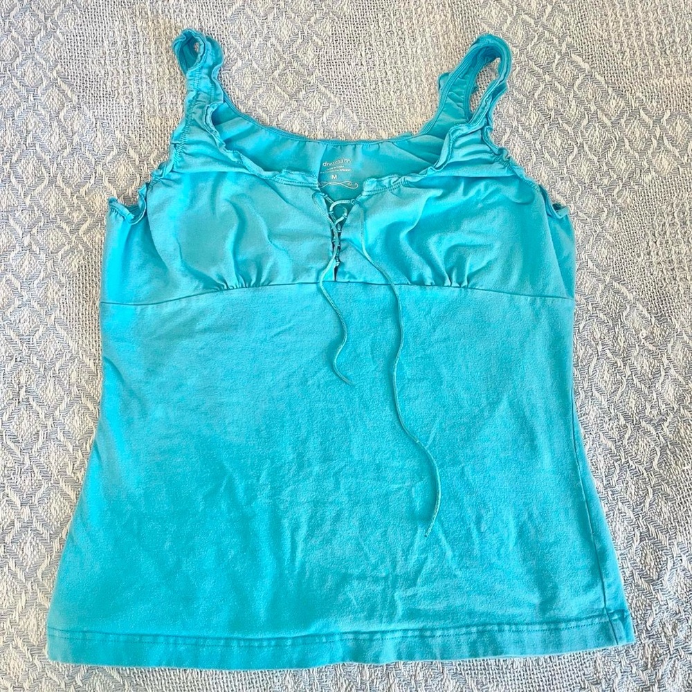 Blue tank top
